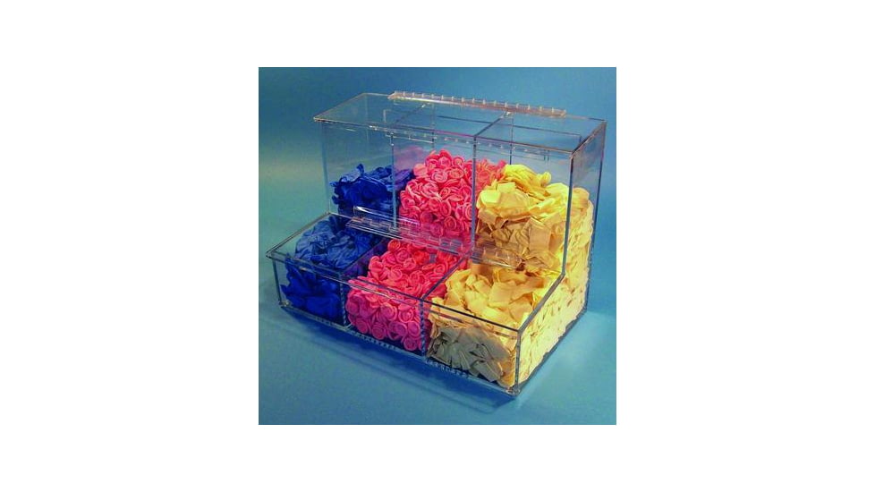 S-Curve Technologies Dispenser Fingercot 3-cmprtmnt FCD-03, Unit CS