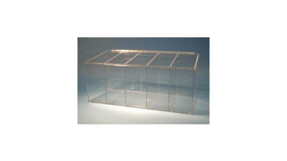 S-Curve Technologies Dispenser Glove 5 Lid Acrylic GD-505, Unit EA