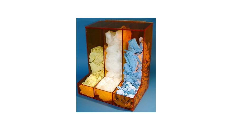 S-Curve Technologies Dispenser Xl 3-COMP AMBER/CLR MCD-3 A