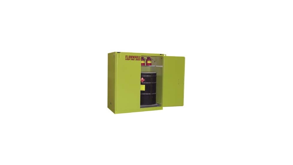 Securall Cabinets Drum Storage 120 Gal 2 Dr Ver V1110