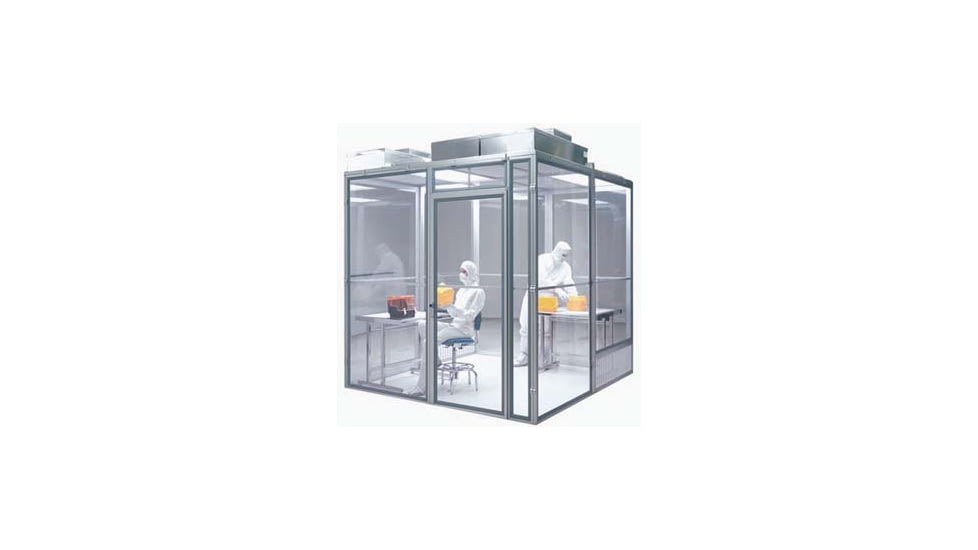 Simplex Strip Doors Cleanroom Airlock 8X8 Lexan AL0808L