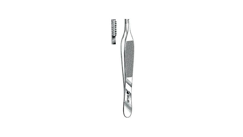 Sklar Forcep Adson Brown 4.75IN PK12 21-778