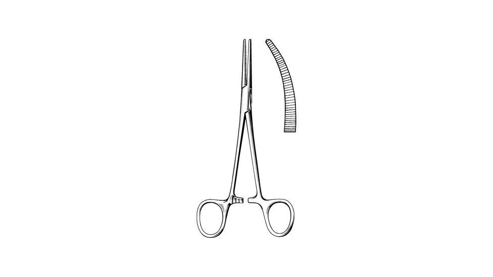 Sklar Forcep Crile Curved 6.25IN 95-463