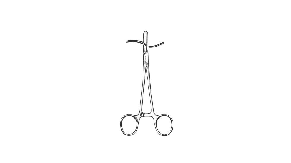 Sklar Forcep Tube Occ SMOOTH7IN PK12 21-593