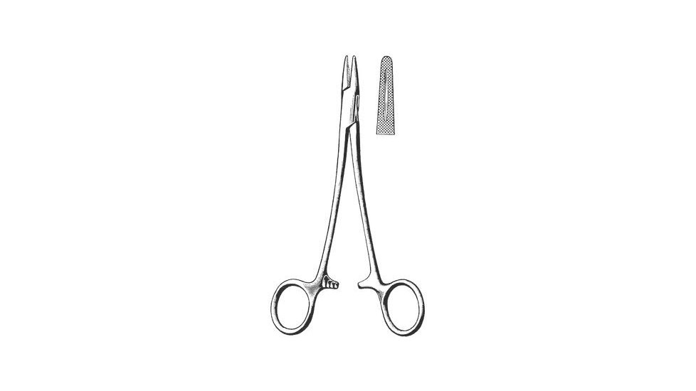 Sklar Needleholder MAYO-HEGAR 8IN 95-869