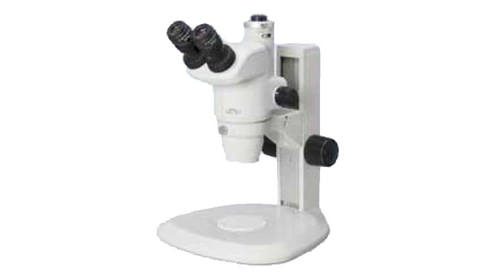 SMZ-745T Trinocular Zoom Stereomicroscope w/C10X Widefield Eyepiece,C- Bonder Arm-B and Boom Stand