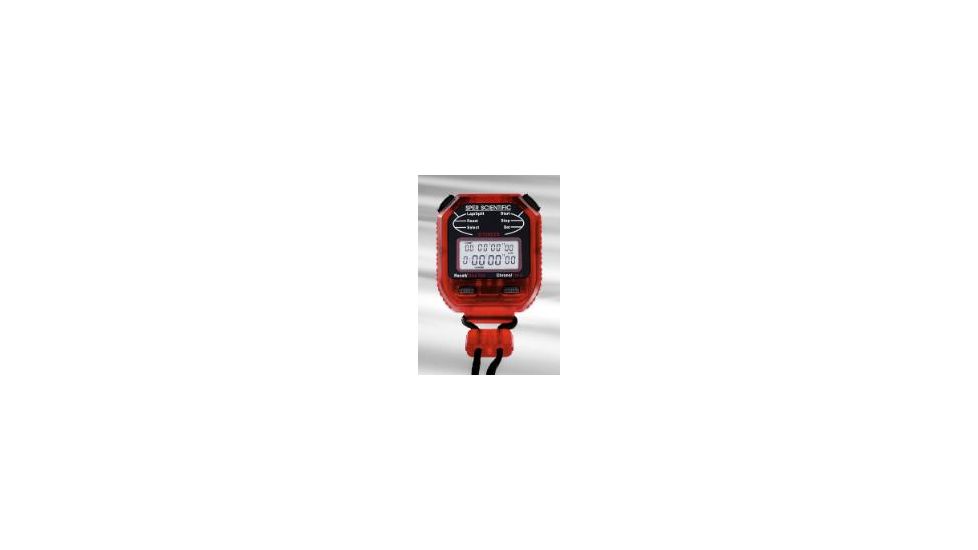 Sper Scientific Certified 8 Memory Stopwatch 810029RC, Unit EA