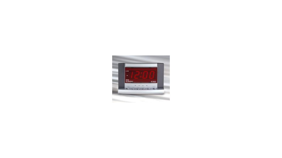 Sper Scientific Bench-top Red Led Clock 810031, Unit EA