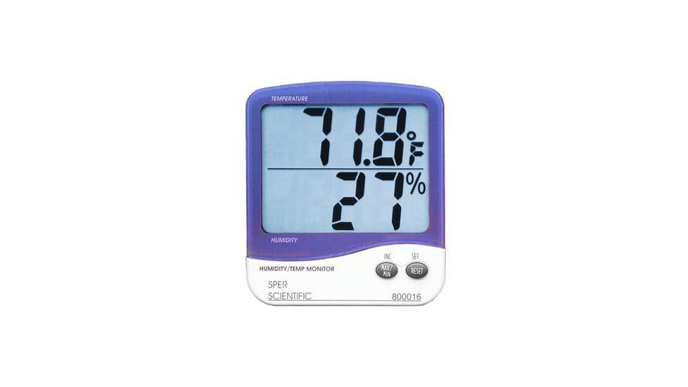 Sper Scientific Monitor TEMP/HUMIDITY CERT. 800016C