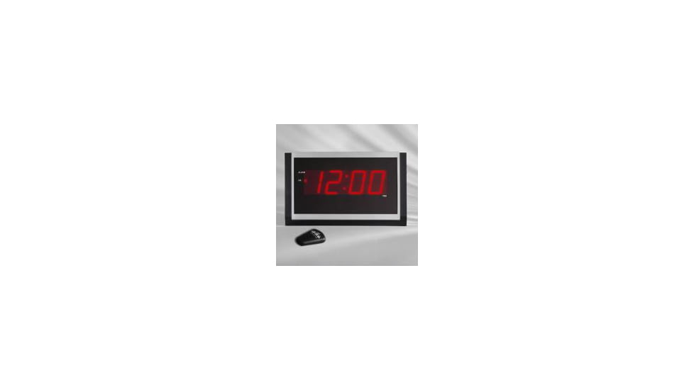 Sper Scientific Red Led Wall Clock 810010, Unit EA
