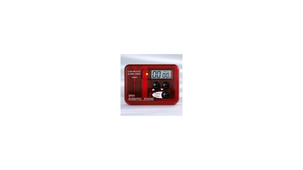 Sper Scientific Timer Cert Continuous Alarm 810045C, Unit EA
