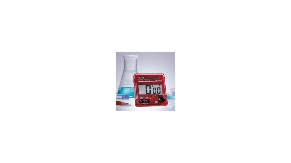 Sper Scientific Timer Large Display Pocket 810046, Unit EA