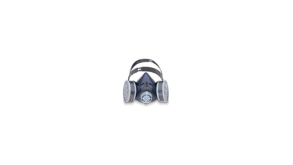 Sperian Personal Protective Equipment 1/2 Mask Premier T-SER Rubb Lg 313010