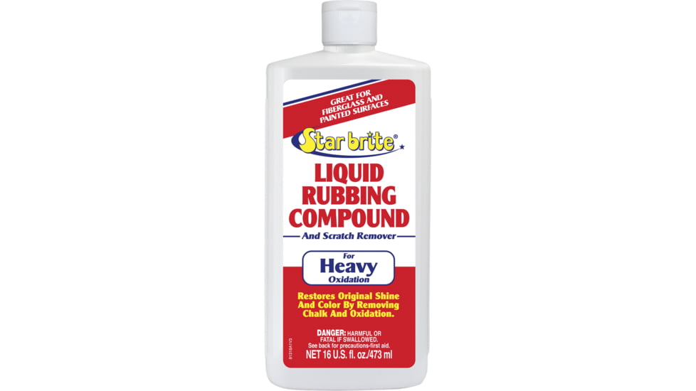 Star Brite Liquid Rubbing Compound For Heavy Oxidation, 16oz, 81318
