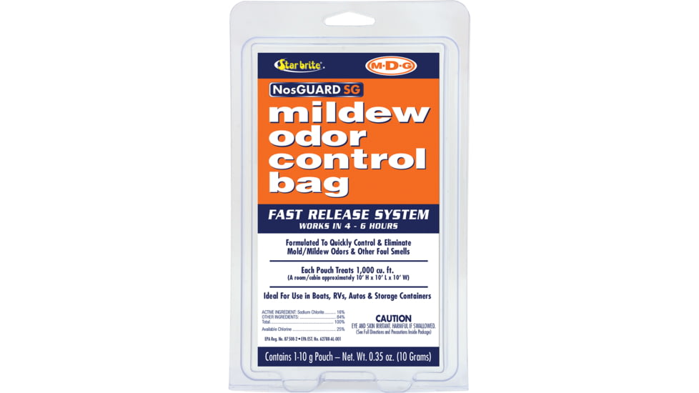 Star Brite Nosguard Sg Mildew Odor Control Bags Fast Release Formula, 89970