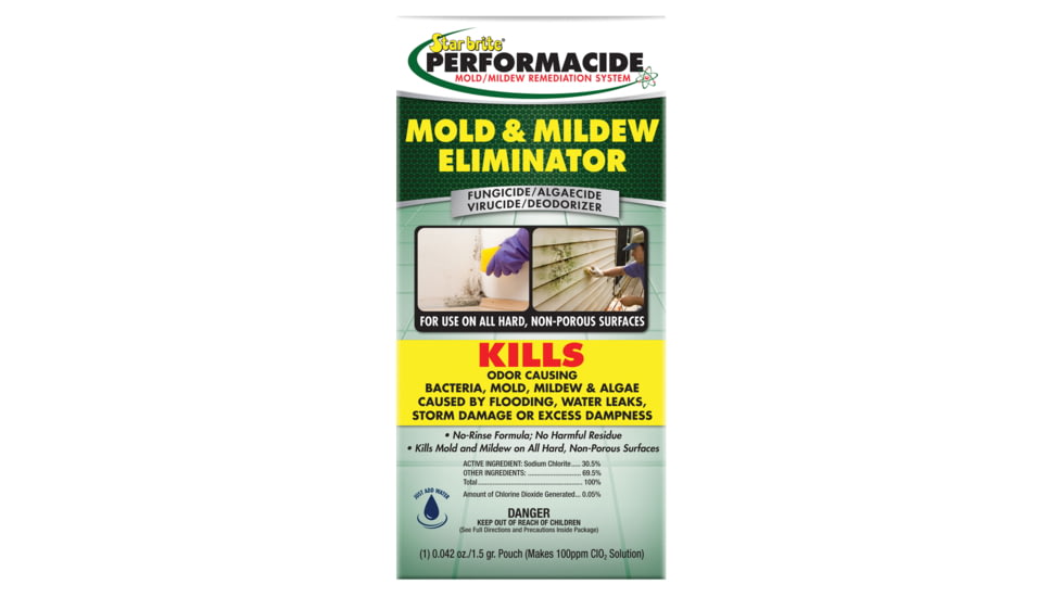 Star Brite Performacide Mold And Mildew Eliminator Kit, 32oz, 122032