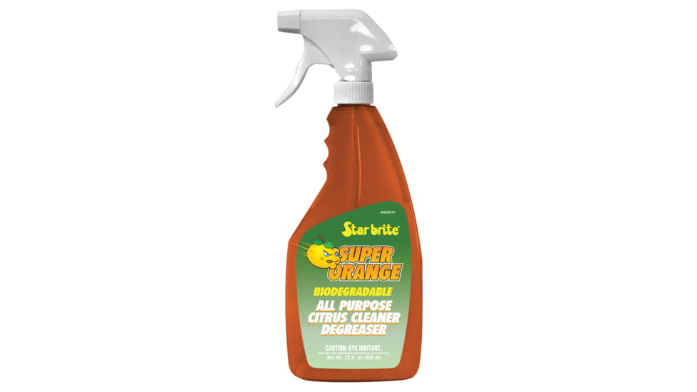 Star Brite Super All-Purpose Citrus Cleaner And Degreaser, Orange, 22 Oz, 94222