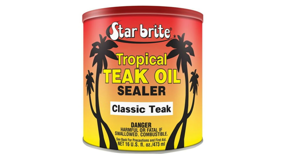 Star Brite Tropical Classic Teak Sealer, 16oz, 88016