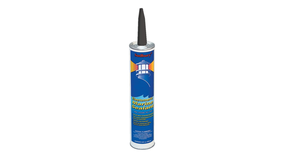 Sudbury Elastomeric Marine Sealant, Black, 10oz, 302