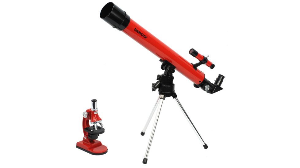 Tasco 50x50 Refractor Telescope & Microscope Combo Kit, Factory DEMO