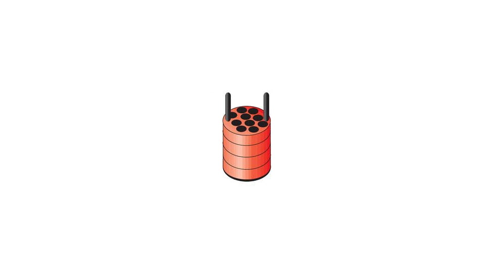 Thermo Fisher Scientific Heraeus Megafuge 1.0/1.0R All-Purpose Tabletop Centrifuges, Scientific Tube Adapters, Round Bucket, 10 x 10/15 Ml Din Standard and Blood Collection Tubes, Red, 75007572
