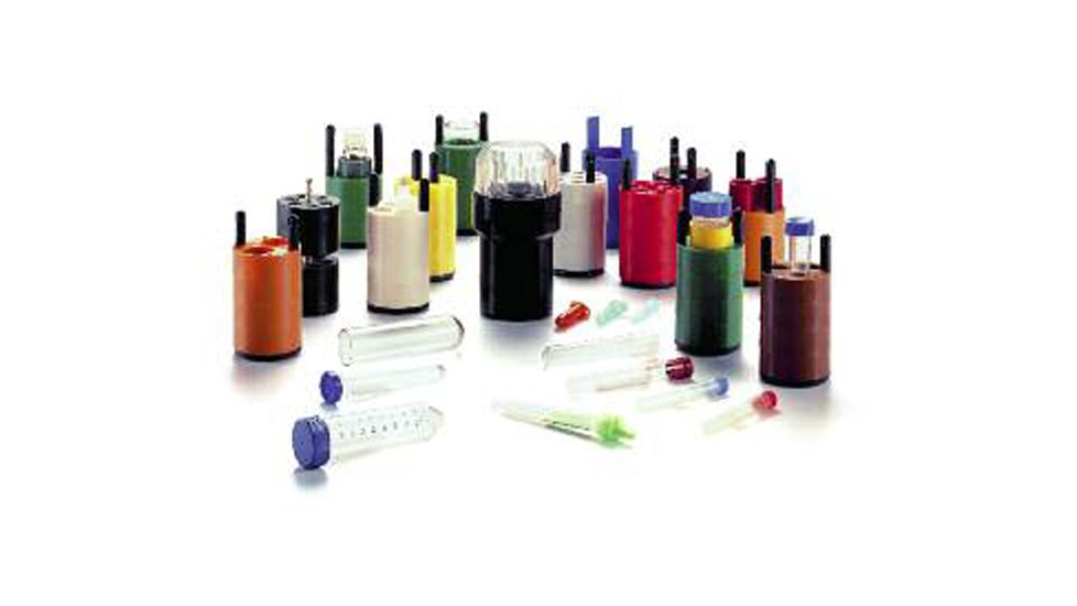 Thermo Fisher Scientific Heraeus Labofuge 400/400R Tabletop Centrifuges, Scientific Tube Adapters/Adapter Spacer, Round Buckets 20300-142, 4 x 15 Ml Blood Sample Tubes, White, 75008185