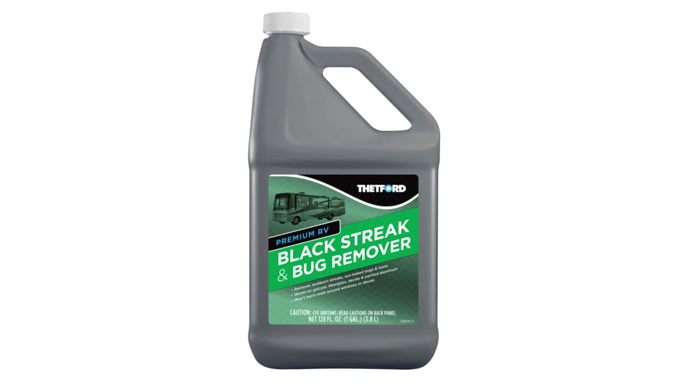 Thetford Premium RV Streak And Bug Remover, Black, 1 Gallon, 32511
