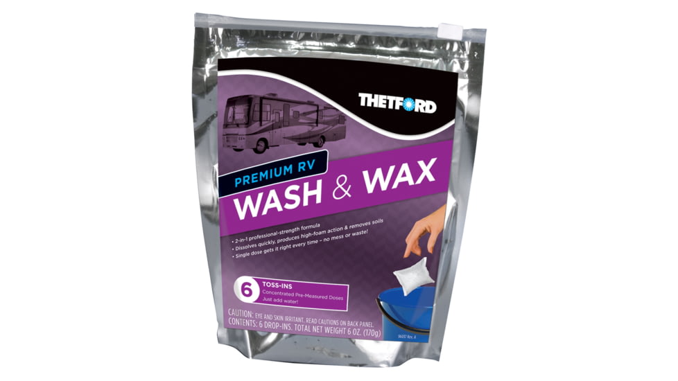 Thetford Premium Wash And Wax, Pack Of 6, 96008