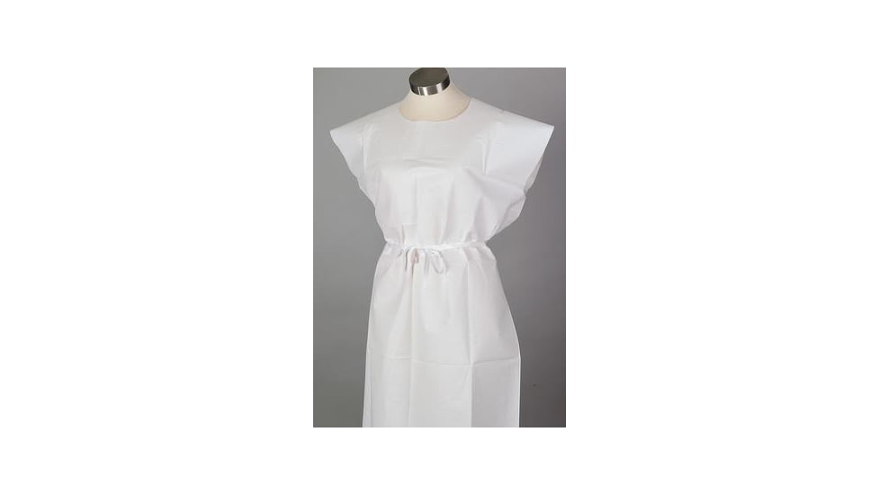 Tidi Tissue Ply Tssue Gown Wht CS50 910420