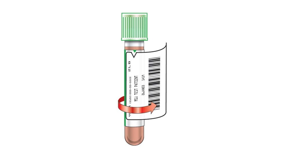 Timemed Label Infrared Wht Cs 2000 DPS-PN6-SLBD