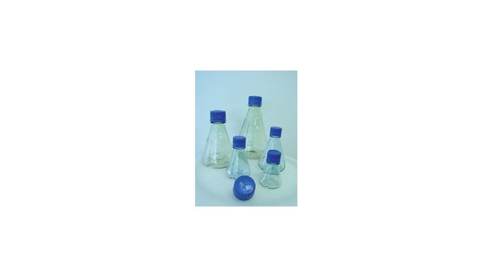 Triforest Erlenmeyer Flasks, Polycarbonate, Sterile FPC0125S Flat Base