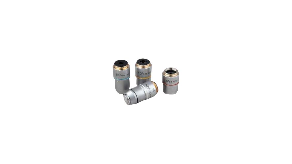 UNICO 40X Din Achromat Objective, N.a. 0.65, Retractable Front Lens IP730-2103