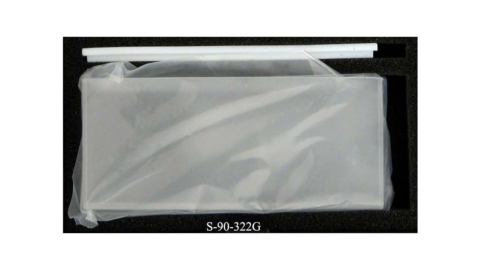 UNICO Glass, Rectangular,100 mm pathlength, 35.0 ml capacity, Vis Only, each