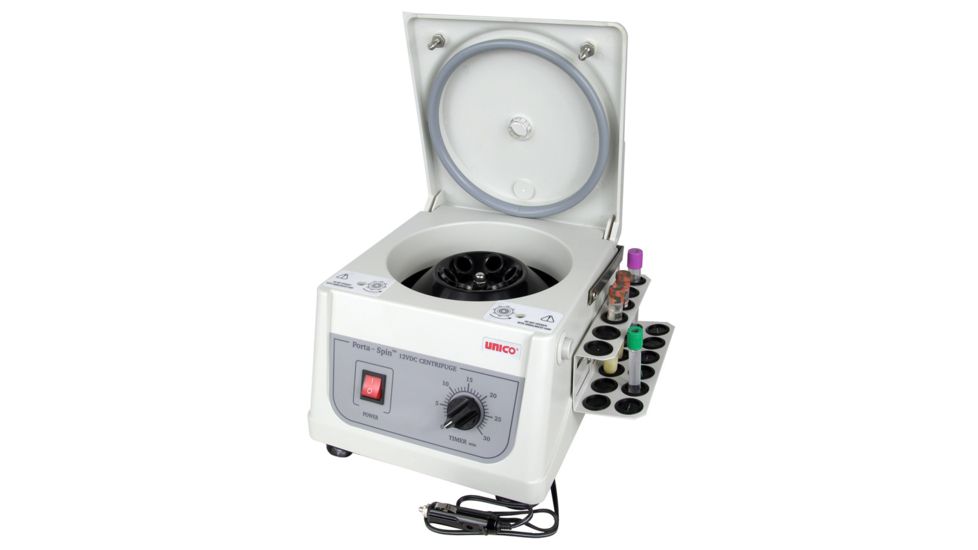 Unico Porta Spin Mobile Centrifuge 6 Place W 18 Place Tube Holdster Rack C826h