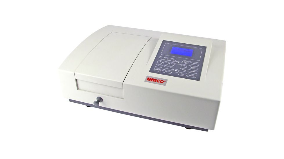 Unico Spectrophotometer 4nm Bandpass W 4 Pos 10mm Cell Holder 2150uve