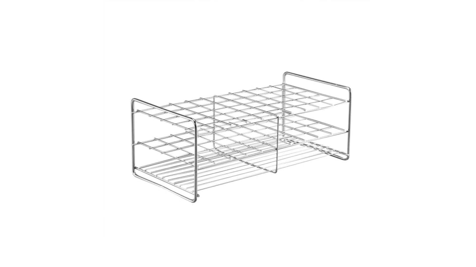UNICO Test Tube Rack, Stainless Steel, 50 Place, 22mm Dia. Holes, 54750