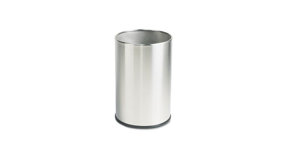 United Receptacle Wastebasket Black 5GAL UB1900SSS