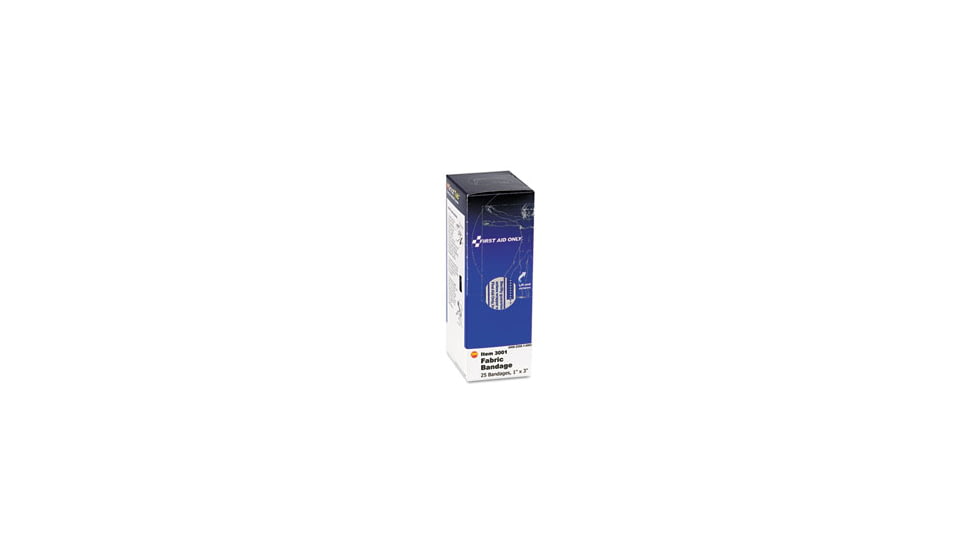 United Stationers Bandages Fabric 1x3 Bx25 FAO3001, Unit BX