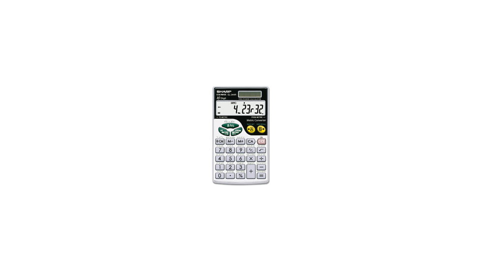 United Stationers Calculator 10 Digit SHREL344RB, Unit EA