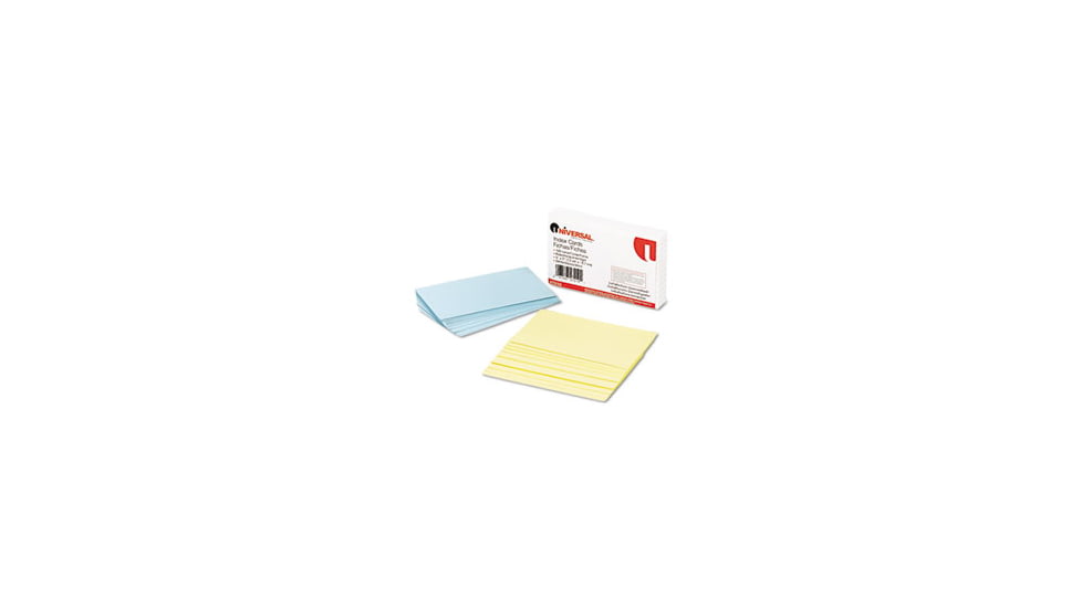 United Stationers Card Indx Pln 3x5we Pk500 UNV47205, Unit PK