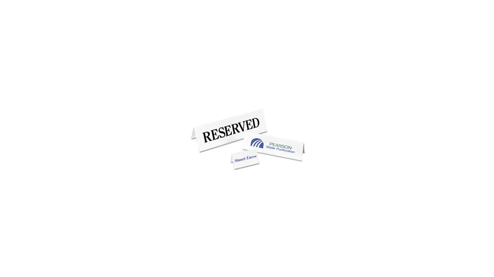 United Stationers Card Tent 2.5x8.5 100/bx AVE5305, Unit BX