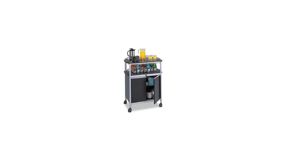 United Stationers Cart Beverage Mobile Bk SAF8964BL, Unit EA