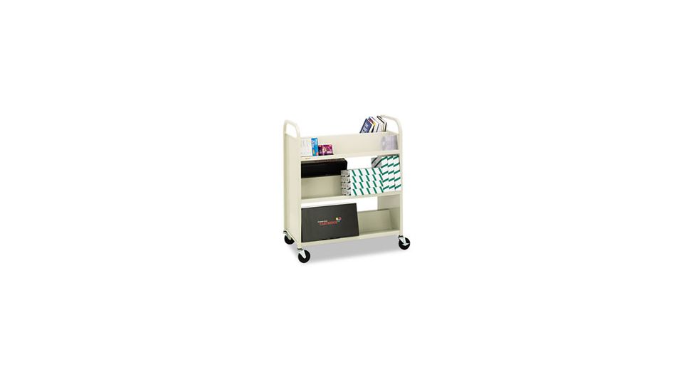 United Stationers Cart Book Slant Shelf Bk BREBOOV5RN, Unit EA