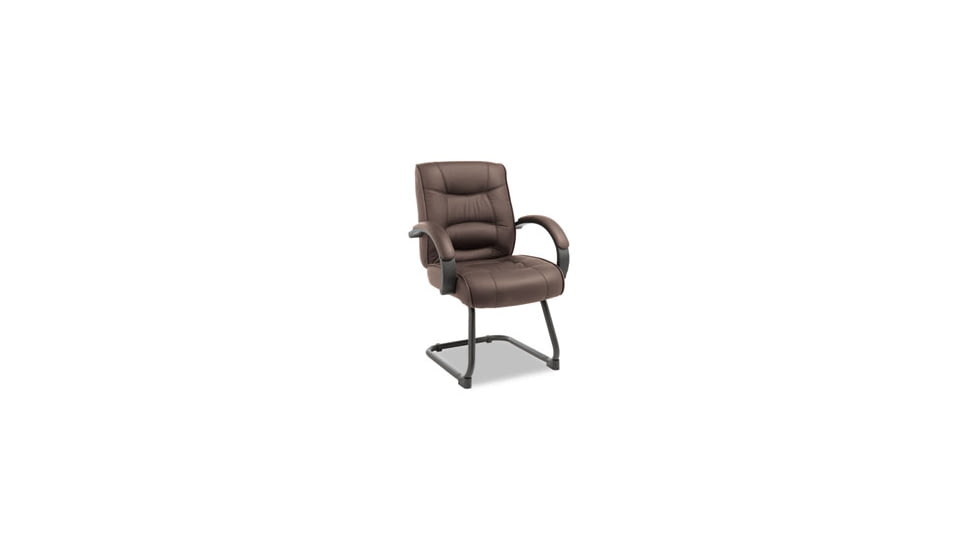 United Stationers Chair Guest Leather Bk ALESR43LS10B, Unit EA