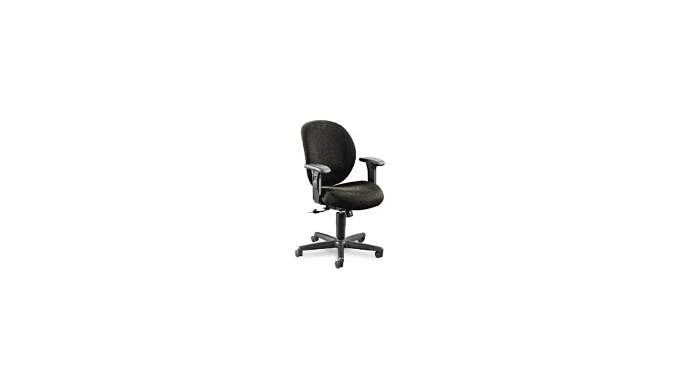United Stationers Chair Mid Back Swvl Ir HON7624BW19T, Unit EA
