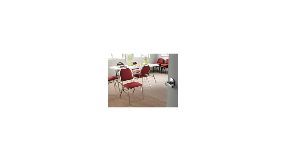 United Stationers Chair Stackng Rnd Back Bk Ct4 ALESC69FA10C, Unit CT