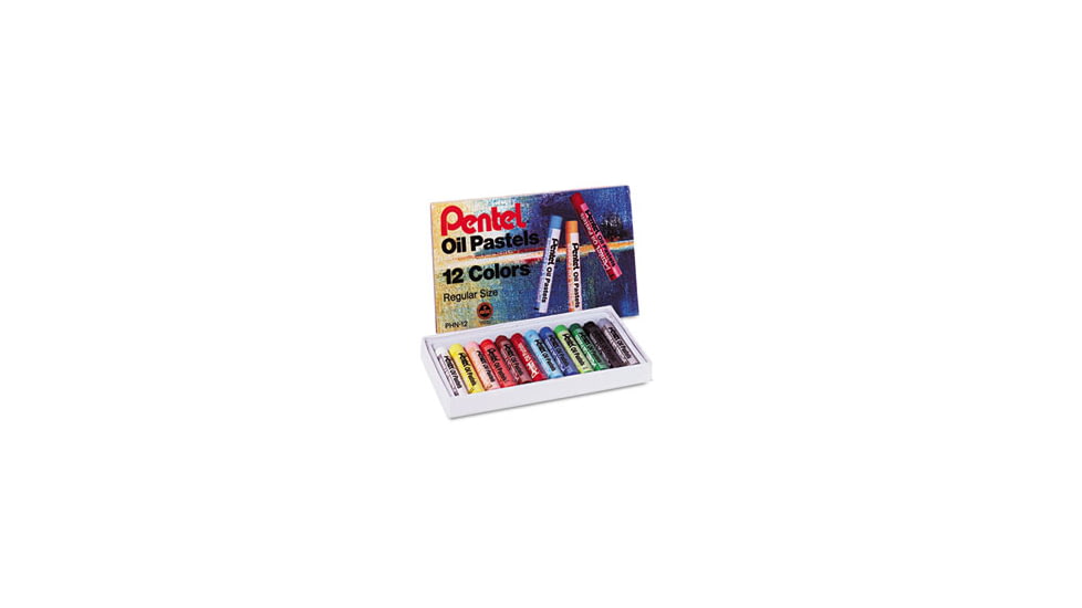 United Stationers Crayon Oil Pst Ast St12 PENPHN12, Unit ST
