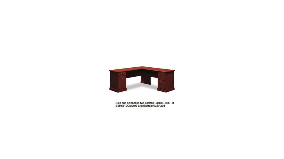 United Stationers Desk 60in L Desk-bx 2 Mca BSH6330MCA203, Unit EA
