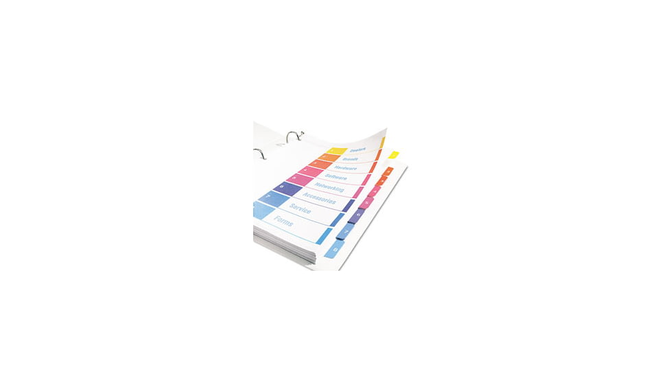 United Stationers Index Bndr Ltr Ast St8 AVE11133, Unit ST