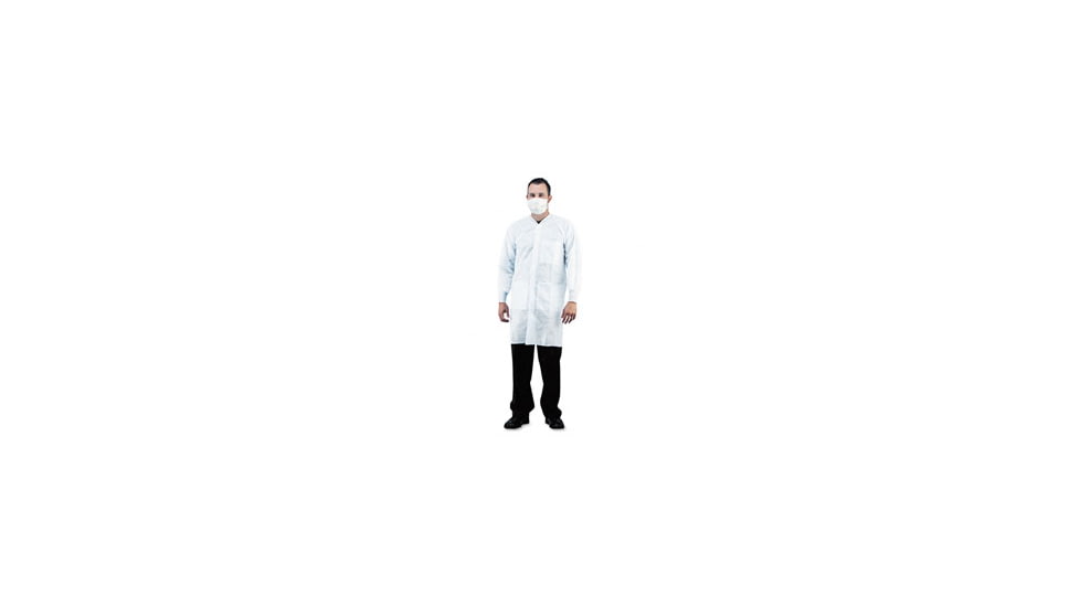 United Stationers Gown Disposable Lab Wht Ct30 IMP7385XL, Unit CT